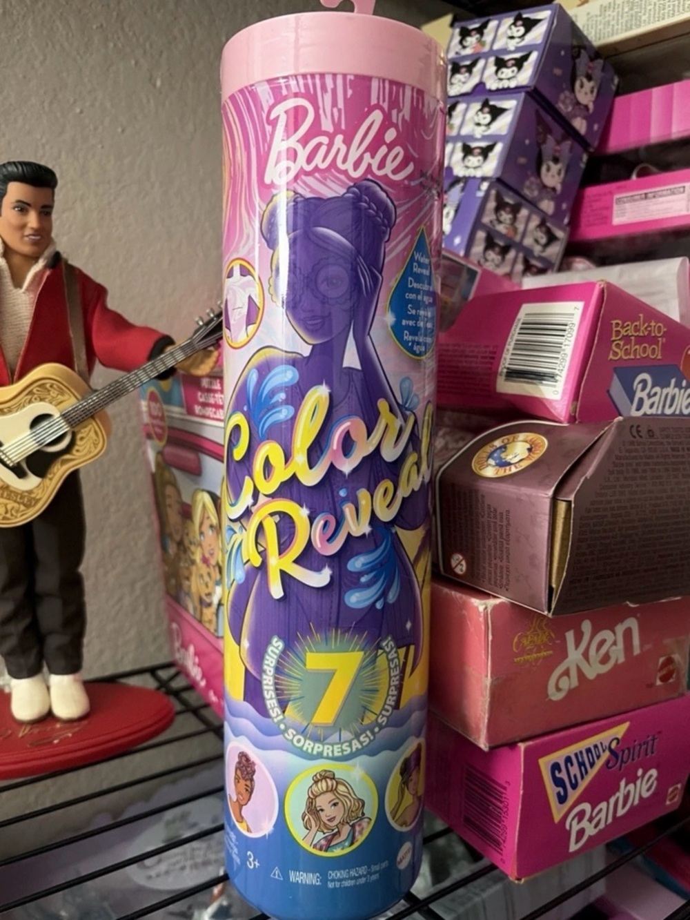 NEW BARBIE COLOR REVEAL Sand Sun Series Mystery Doll With 7 Surprises SEALED